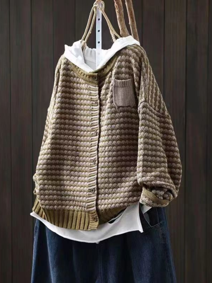 Peg | Knit Button Cardigan