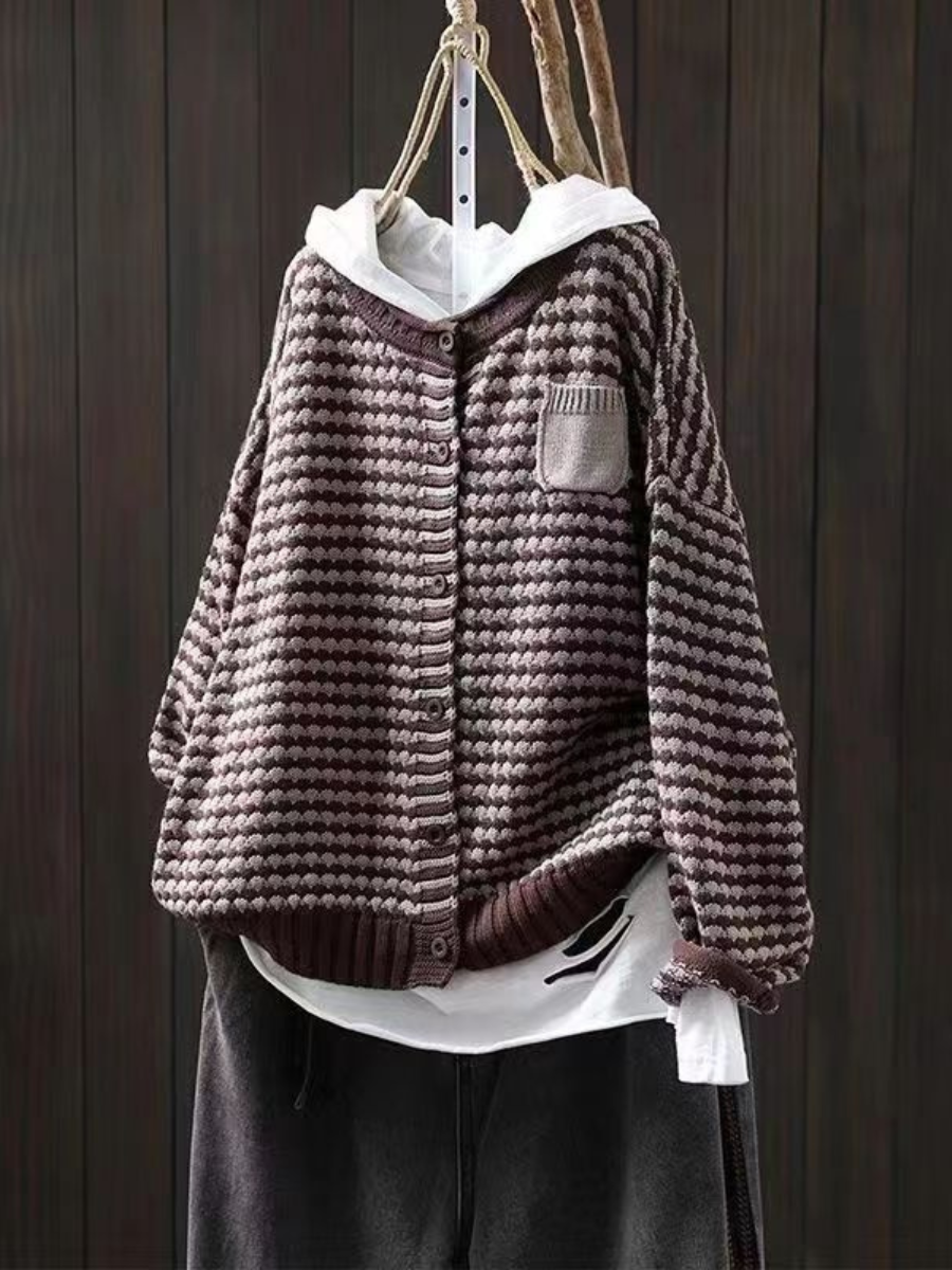 Peg | Knit Button Cardigan