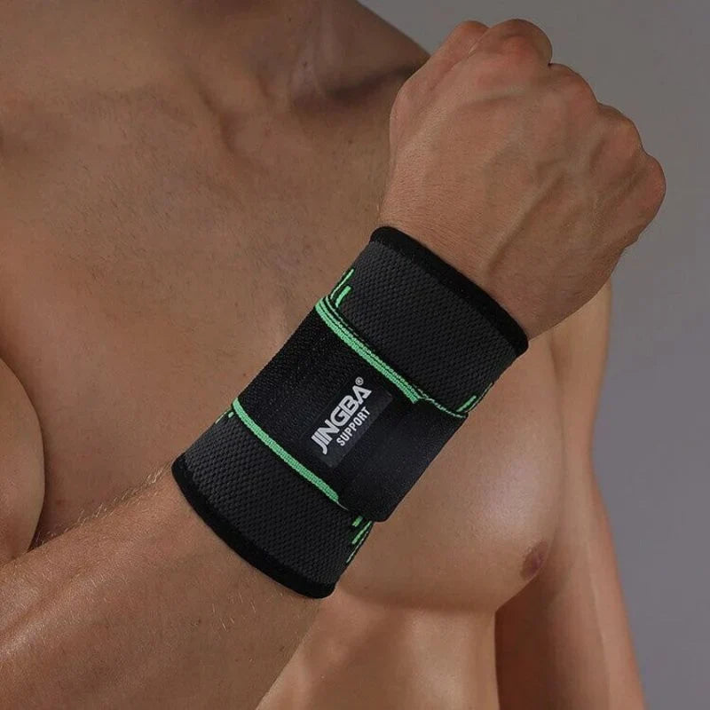 Wrist Support | Adjustable Compression & Velcro Strap | S-M & L-XL