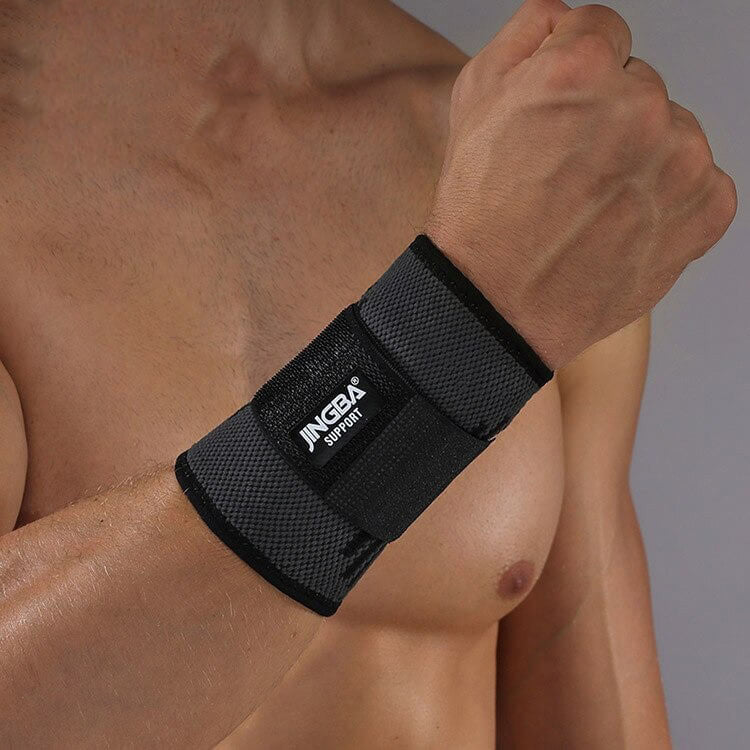 Wrist Support | Adjustable Compression & Velcro Strap | S-M & L-XL