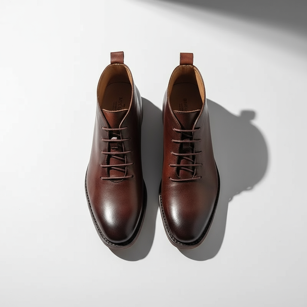 Wyatt - Men's Full-Grain Leather Chukka Boots