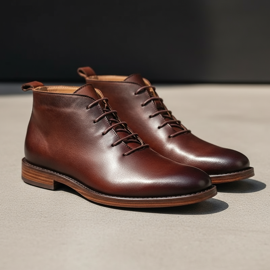 Wyatt - Men's Full-Grain Leather Chukka Boots