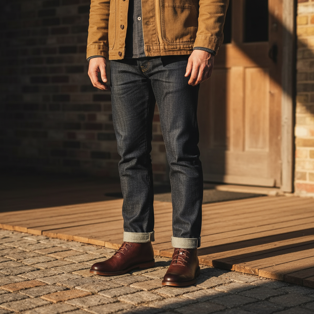 Wyatt - Men's Full-Grain Leather Chukka Boots