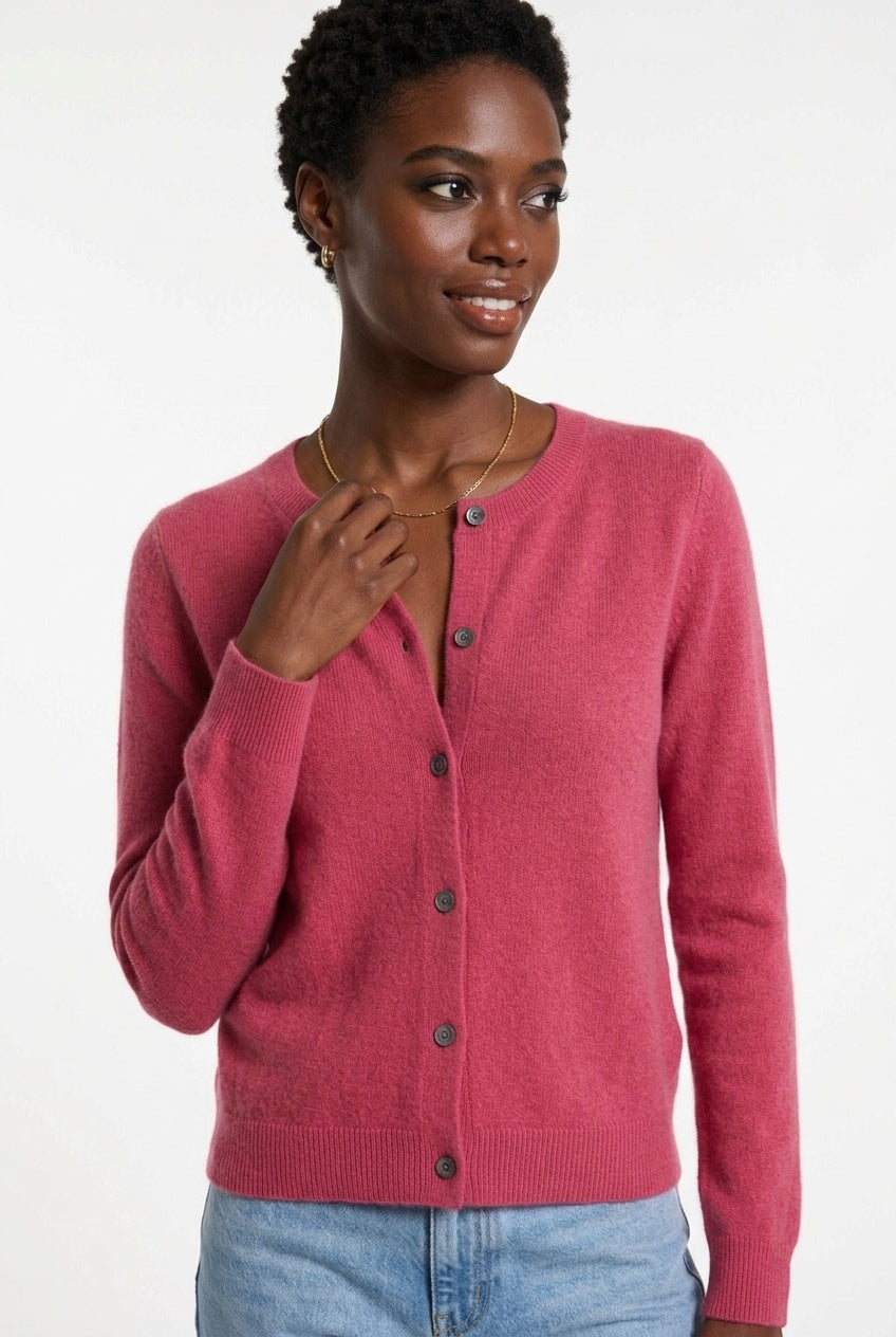 Women's Button-Up Cardigan | Long Sleeve Knit
