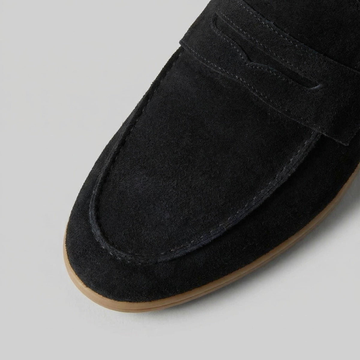 Yannick | Men's Suede Penny Loafers