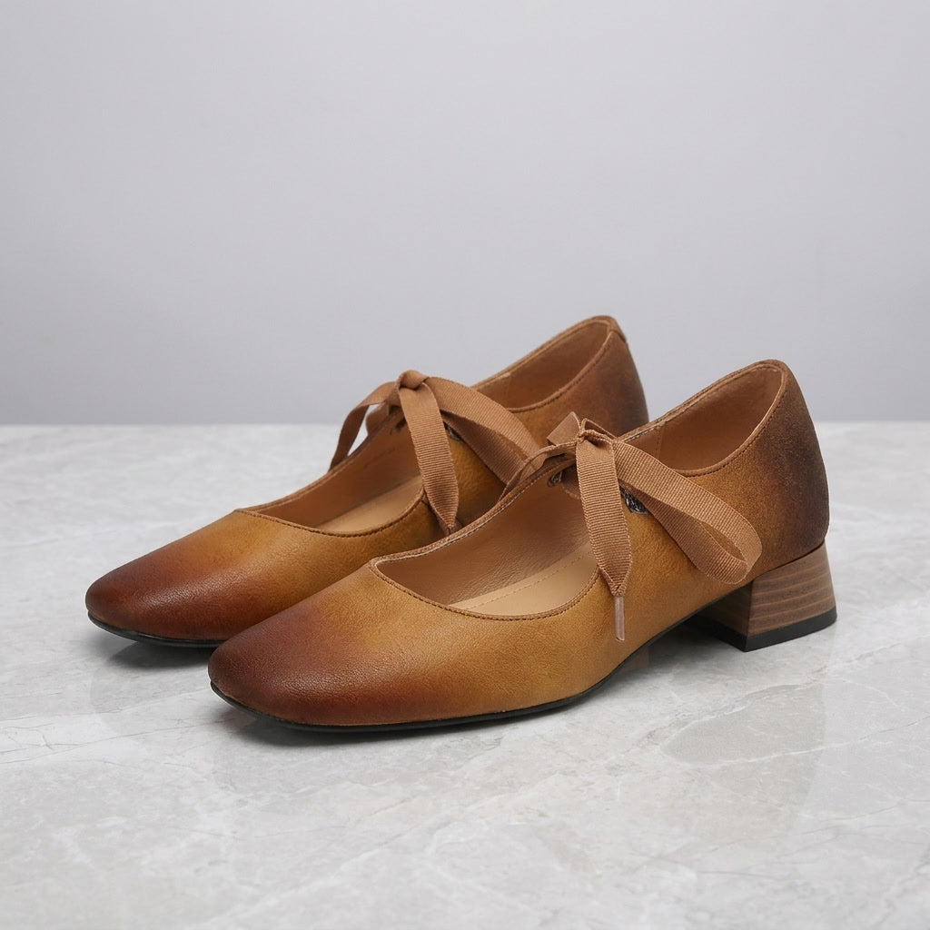 Civita Leather Mary Janes