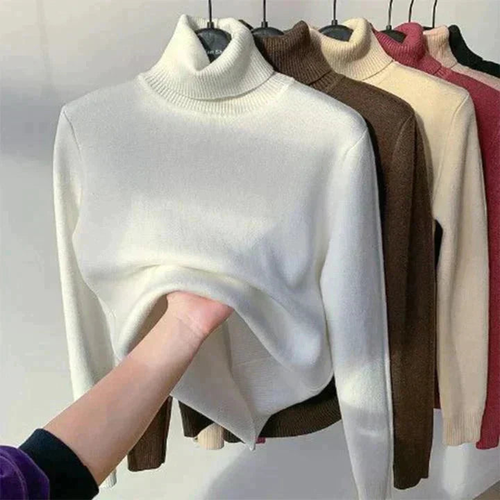 Briony | Fleece-Lined Turtleneck Sweater