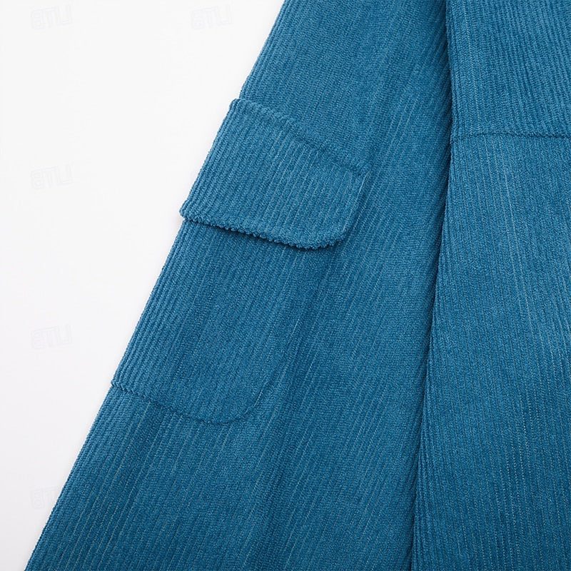 Zip-Up Blouson Jacket with Cargo Pockets for Men
