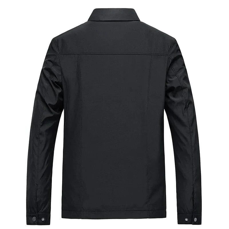 Zip-Up Collar Jacket for Men