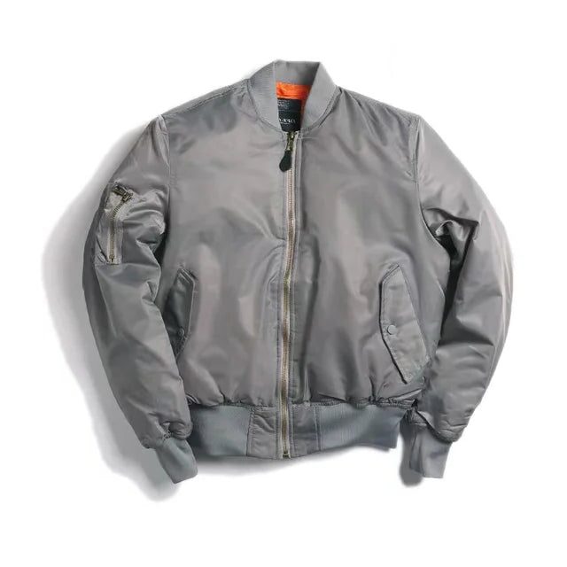 Grietje | Women's Bomber Jacket with Zip-Up and Stand Collar