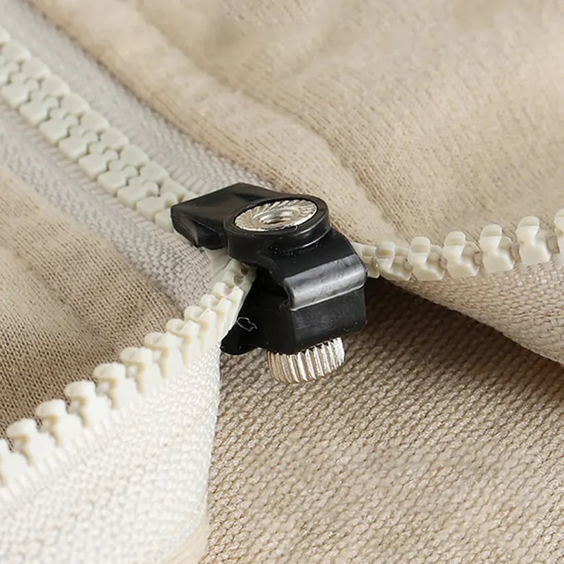 Zipper Replacement Slider for Broken Repair Kit with Universal Clamp