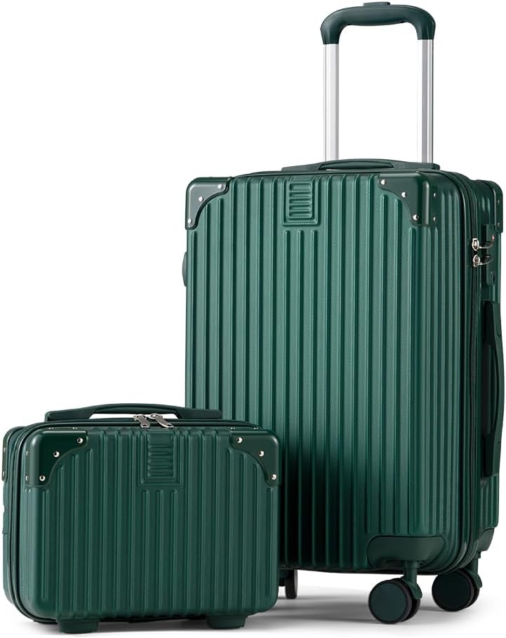 Hardshell Suitcase with Spinner Wheels and TSA Lock – Lightweight Durable Luggage for Business and Travel