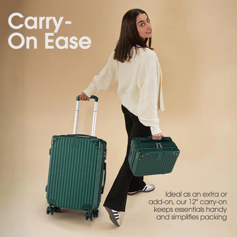 Hardshell Suitcase with Spinner Wheels and TSA Lock – Lightweight Durable Luggage for Business and Travel